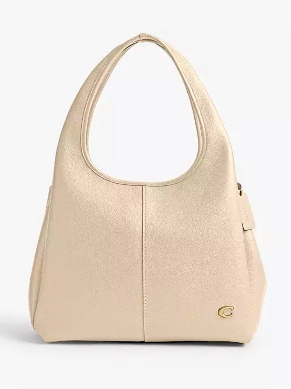 Coach Lana Shoulder Bag | Brass & Ivory | Large Tote Hobo Style
